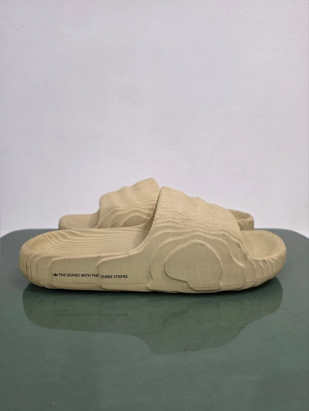 adidas Adilette 22 Slides in Desert Sand Men's Size UK 10